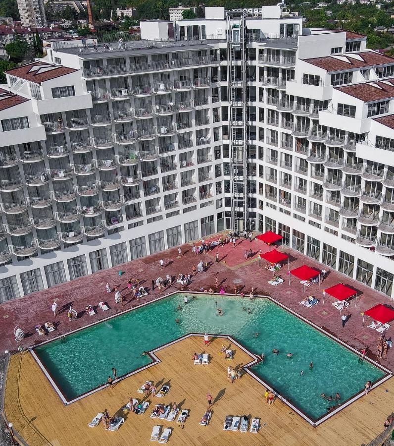 Hotel Evropa Gagra Exteriér fotografie